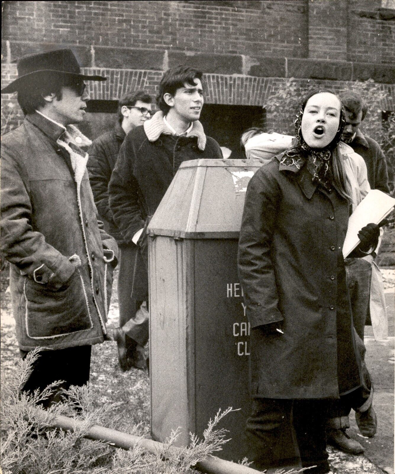 LD367 1967 Original Photo OUSTED STUDENT PEGGY FORSMAN UNIV MINNESOTA PROTEST