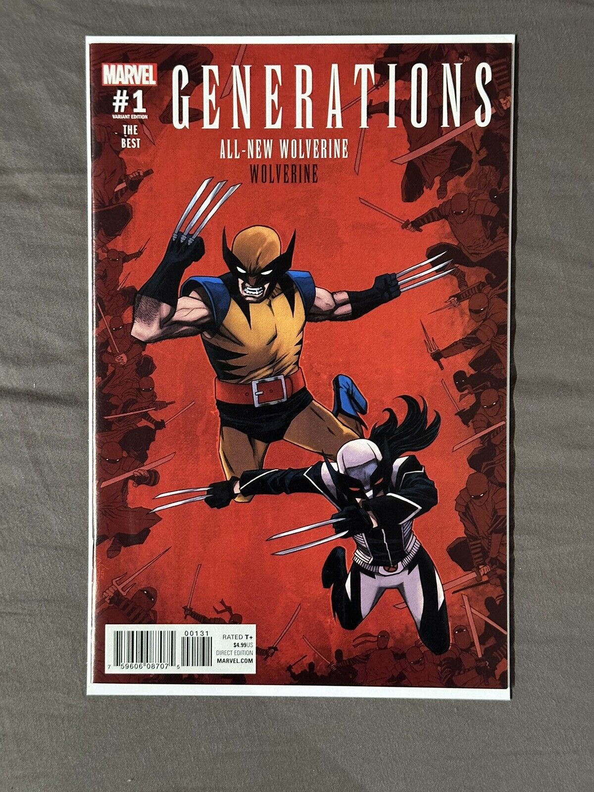Generations: Wolverine & All-New Wolverine  #1 - Oct 2017 - Incentive