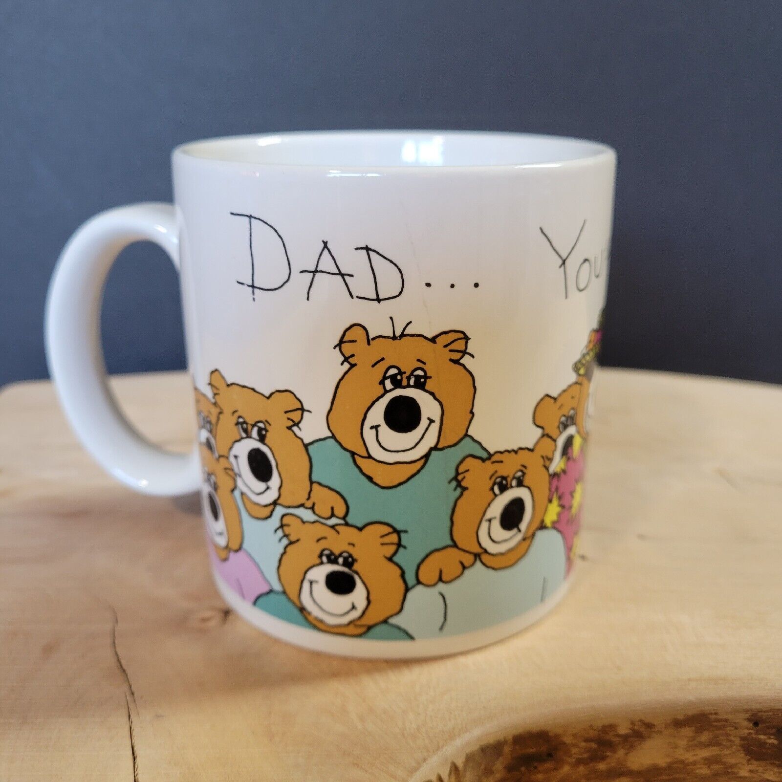 Russ Dad...You\'re One of a Kind Mug Coffee Cup Father’s Day Birthday Vintage