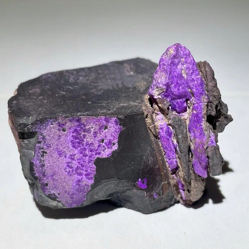 Rare 1.9” Museum Quality Fibrous Sugilite Crystal Specimen Kuruman, South Africa