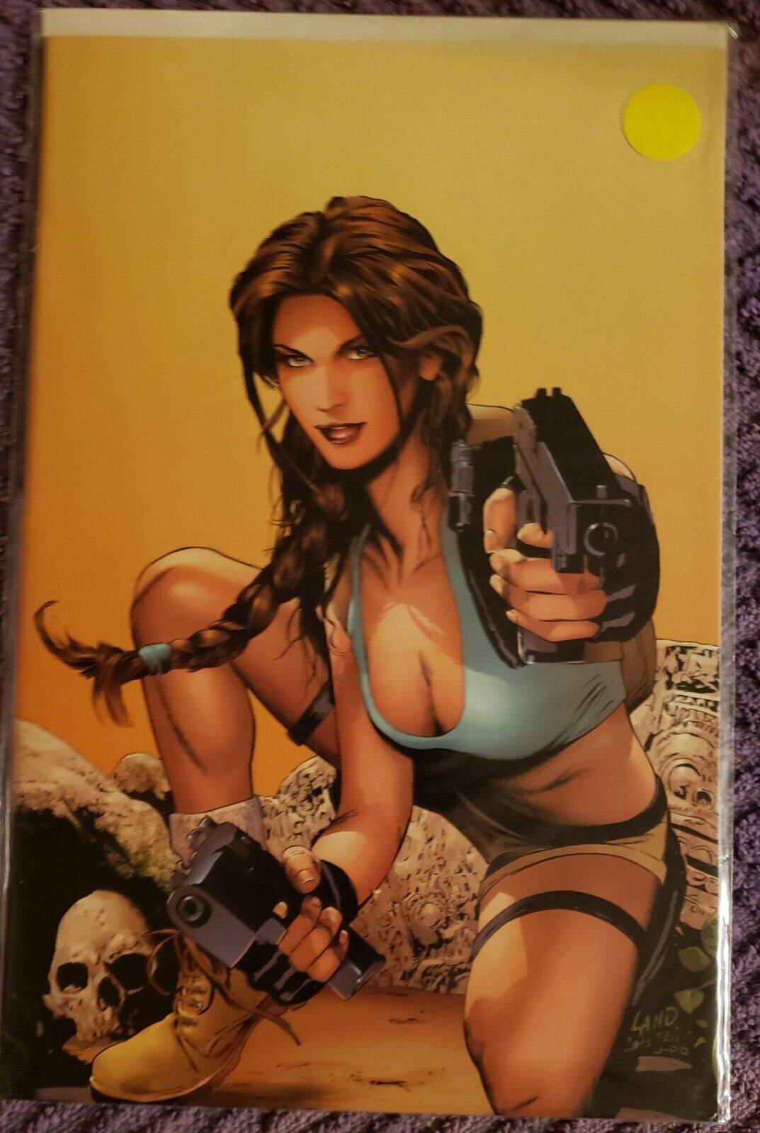 Tomb Raider #40 DF VIRGIN VARIANT W / Dynamic Forces COA Ltd 1000 RARE Top Cow 