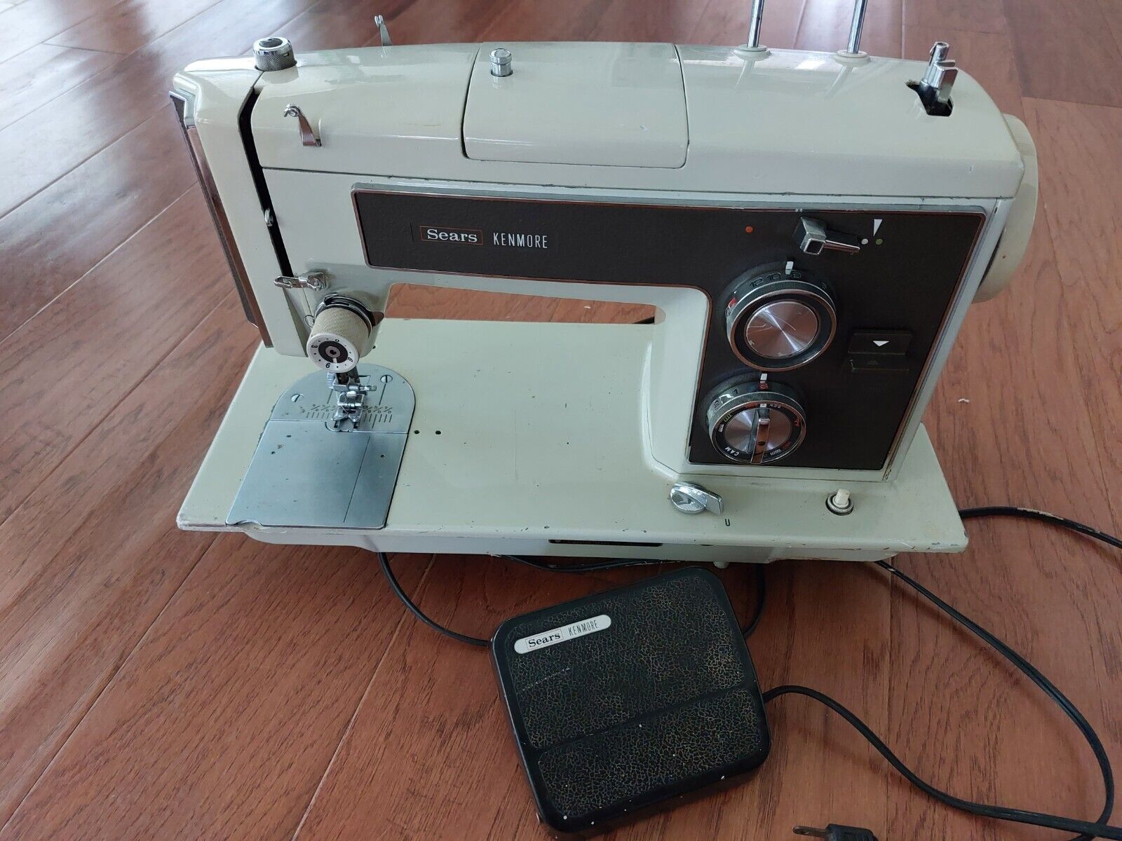 Vintage Sears Kenmore 158.17570 Sewing Machine Works Made In Japan ALL METAL 