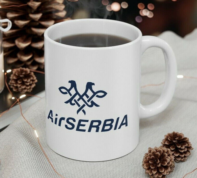 Air Serbia Airlines Coffee Mug
