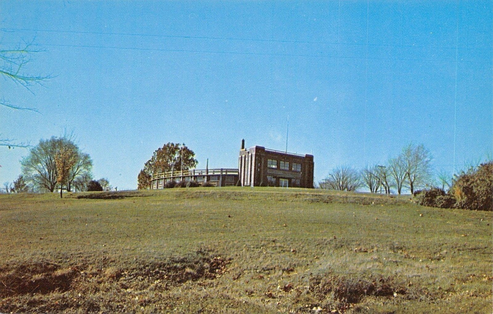 Fayette Missouri~City Park~Down Hill From Swimming Pool~1950s W C Pine Postcard