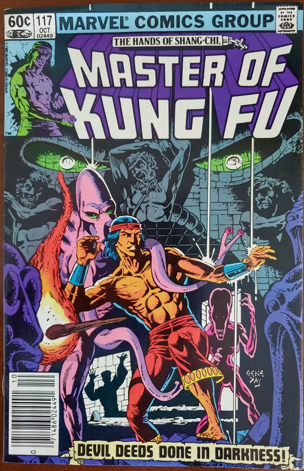 Master of Kung-Fu #117 F 1.0 (Marvel 1982) ✨