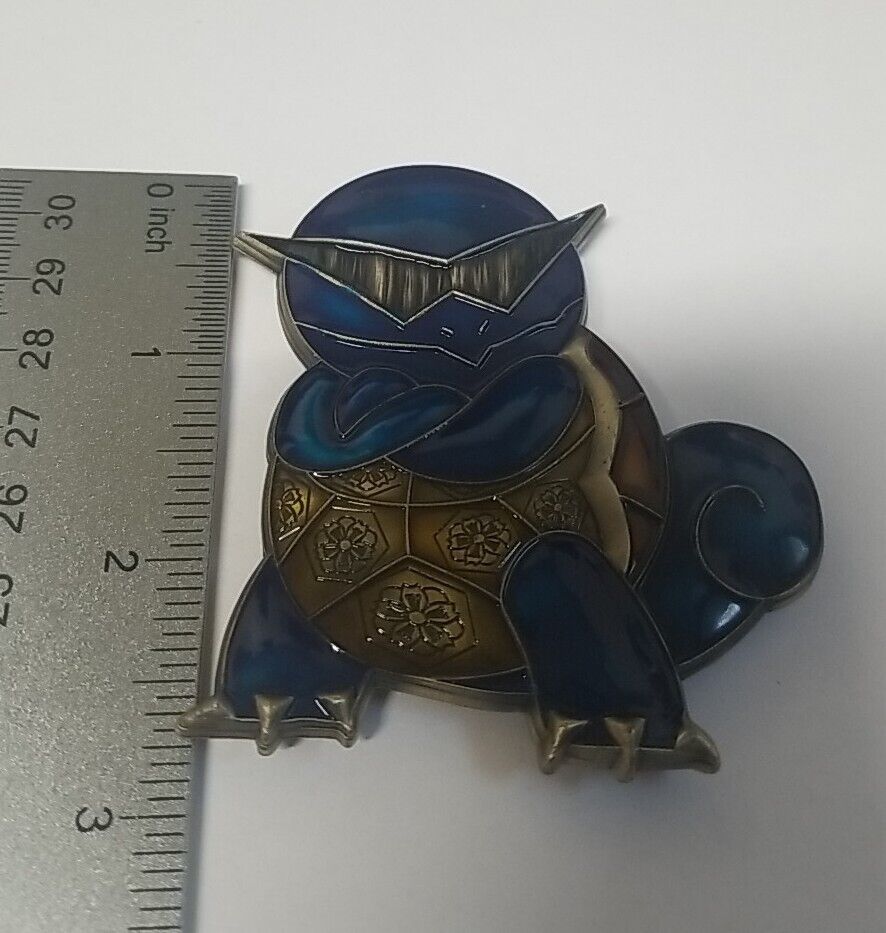 Rare OG Blue Challenge Coin Pokemon  Squirtle SCPOA NMRTC Japan 