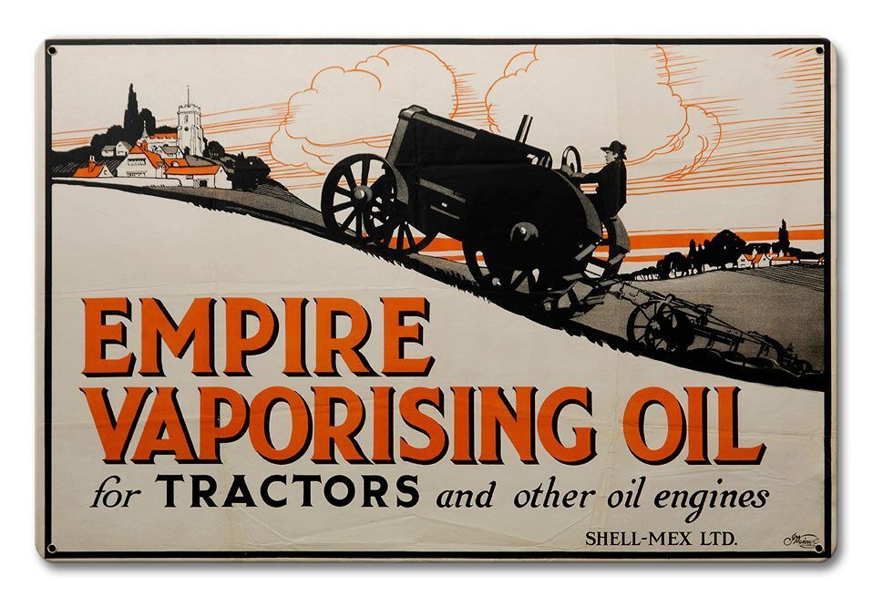 SHELL EMPIRE VAPORISING OIL TRACTOR 18\