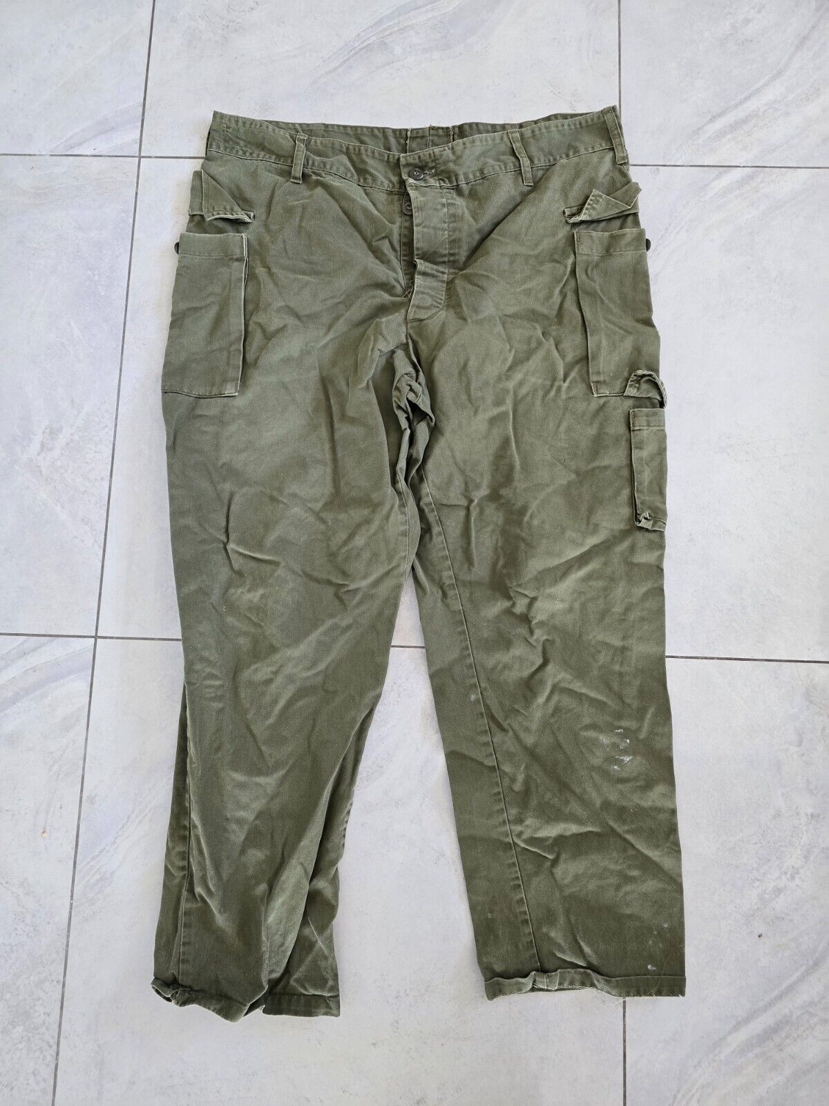 Genuine IDF  Israeli Army Uniform Pants Size XL With Insignia A223