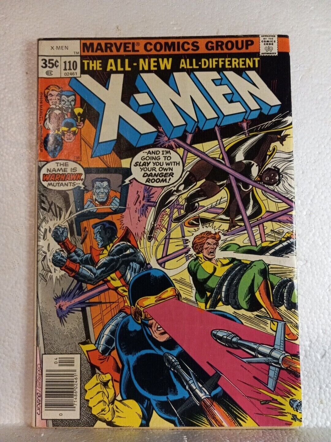 Uncanny X-Men #110, FN- 5.5, Warhawk, Cyclops, Wolverine, Phoenix, Storm