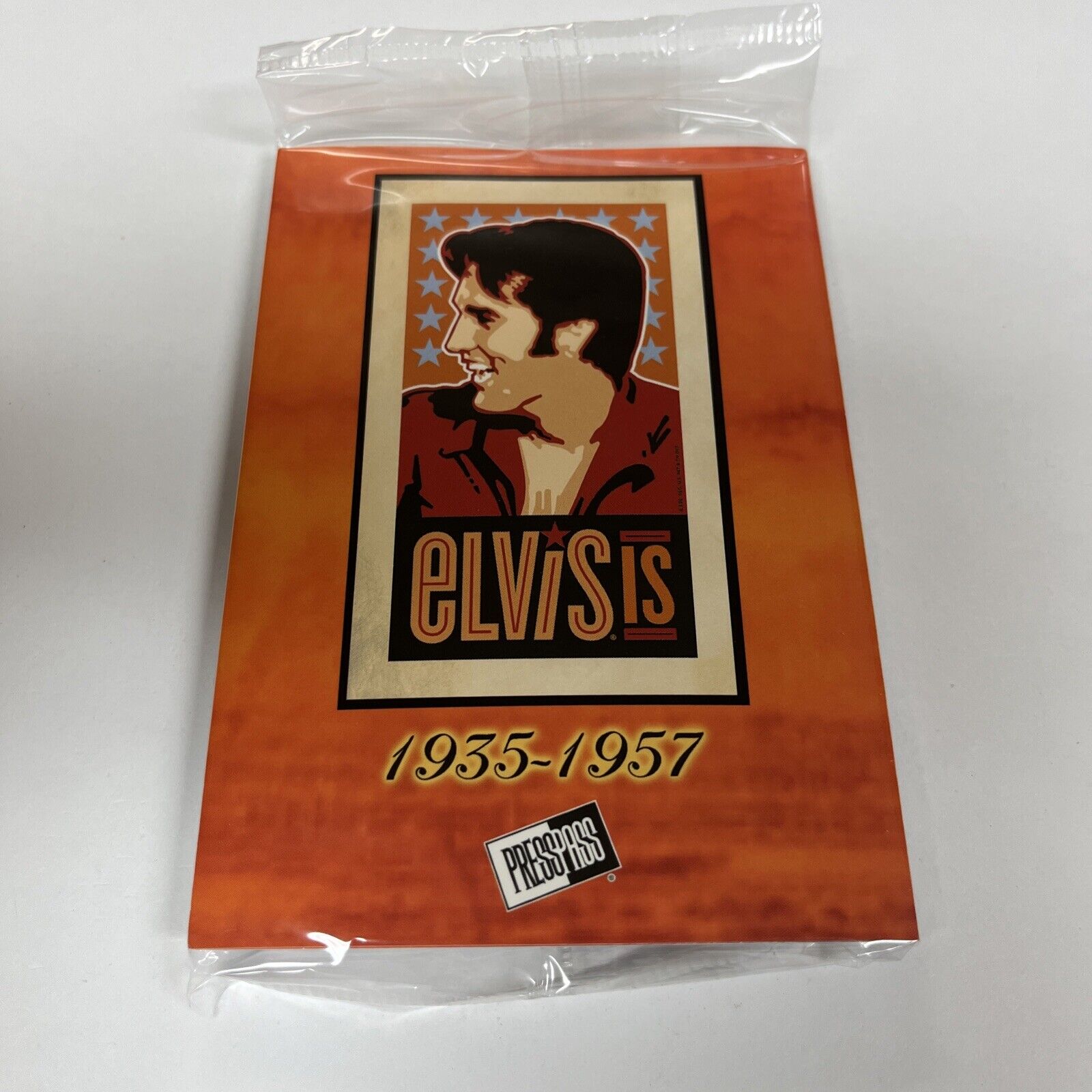 2007 Press Pass Elvis Is Timeline (1935-1957) Sealed Jumbo Trading Card 