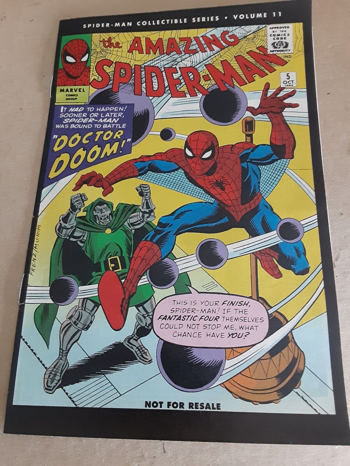 The Amazing Spider-Man # 5 Marvel Wizard ASHCAN \