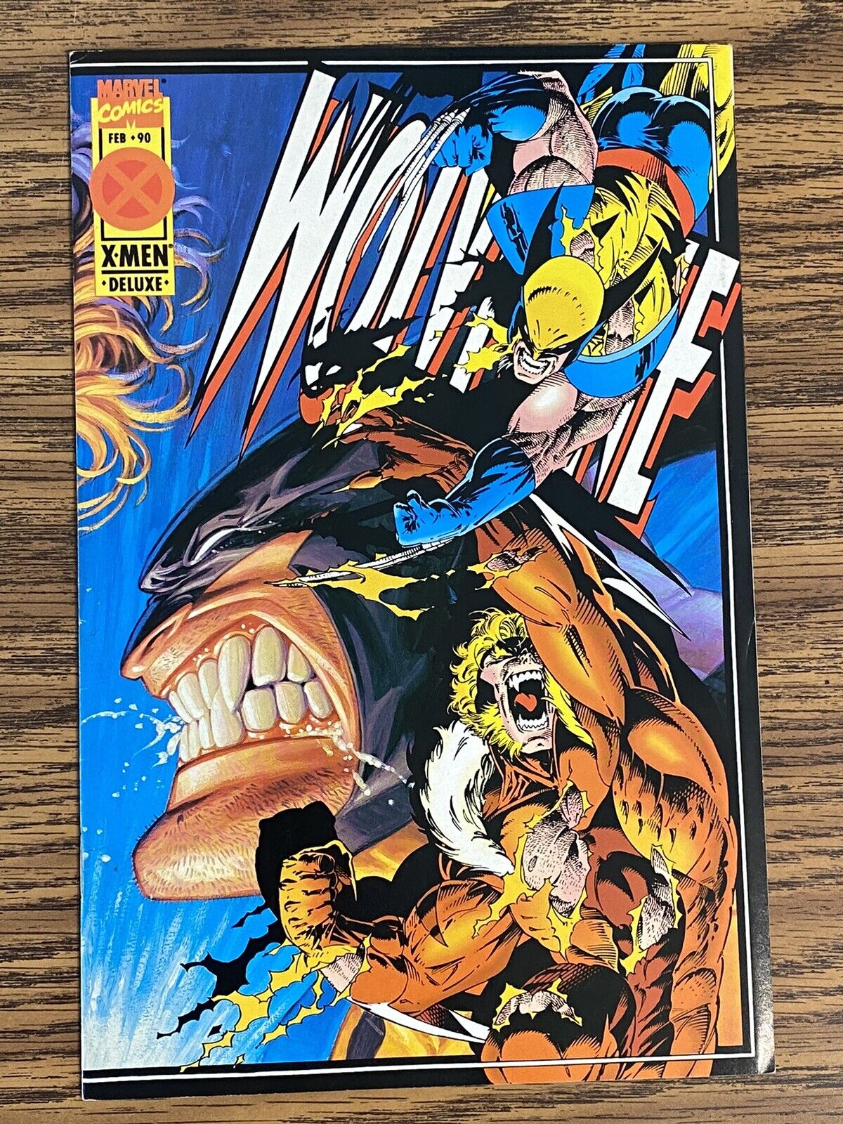 Wolverine #90  Marvel Comics X-Men Deluxe 1995 February VF/NM Vs Sabretooth