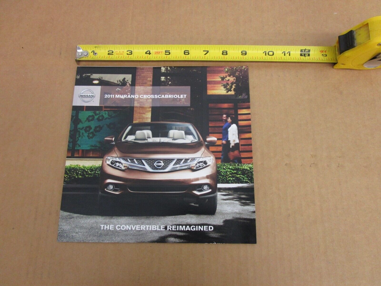 2011 Nissan Murano CrossCabriolet sales brochure 6 page ORIGINAL literature