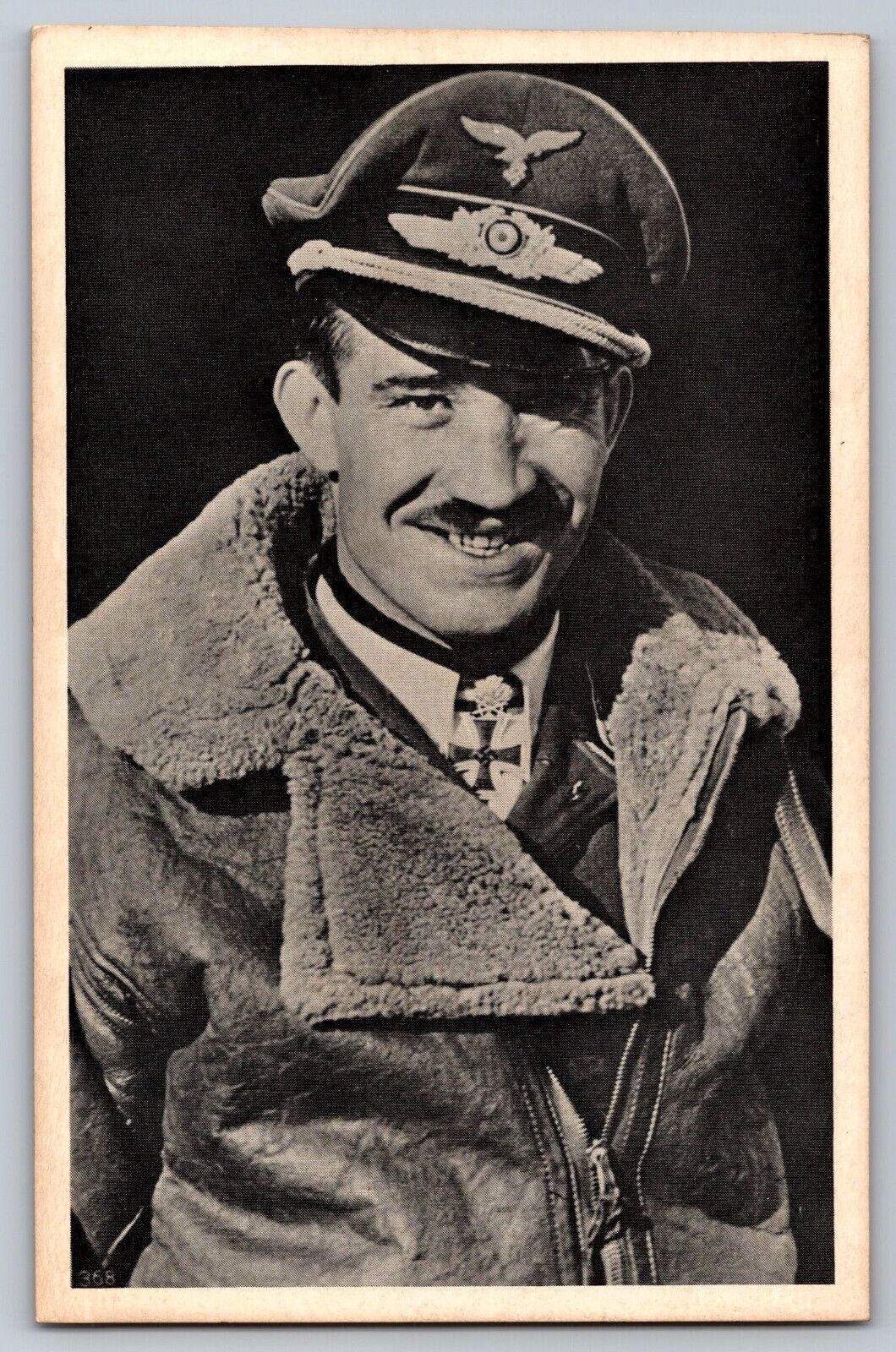 Military WW2 Germany Adolf Josef Ferdinand Galland Luftwaffe Photo Postcard