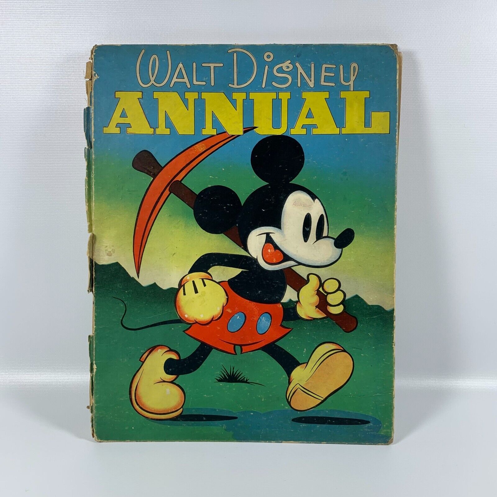 Vintage 1937 The Walt Disney Annual Childrens Hardcover Book Whitman Publishing