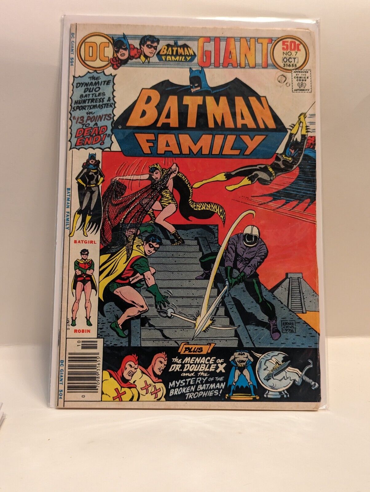Batman Family #7 DC Comics 1976 Curt Swan, Dick Sprang
