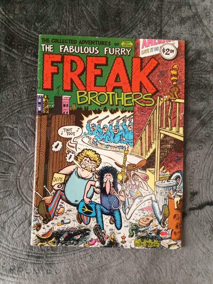 The Fabulous Furry Freak Brothers #1 Underground Comic Gilbert Shelton Comix