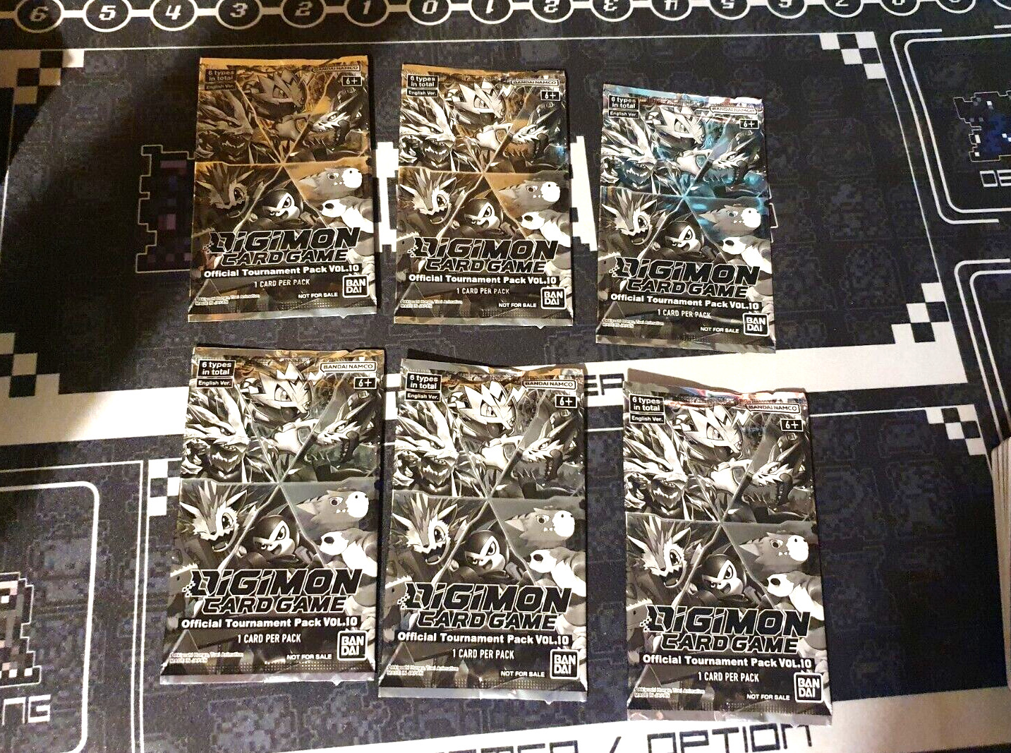 Digimon Official Tournament Pack Vol 10 x6 Sealed Packs