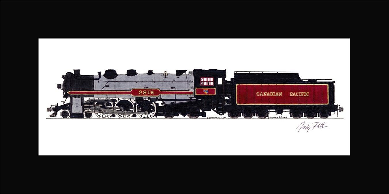 Canadian Pacific 4-6-4 #2816 10\