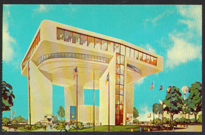 Port of NY Heliport New York World\'s Fair postcard 1964
