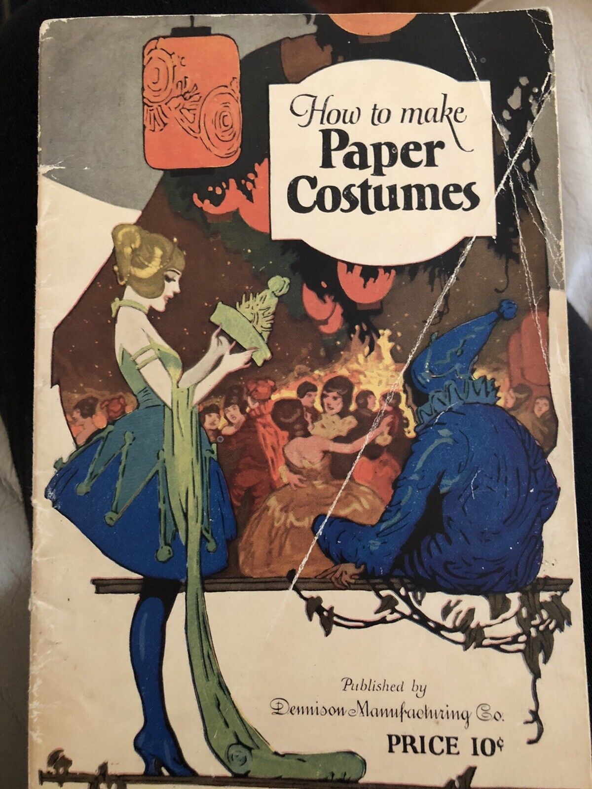 1920-1930’s  HOWTO MAKE PAPER COSTUMES INSTRUCTION BOOKLET Great Idea Book