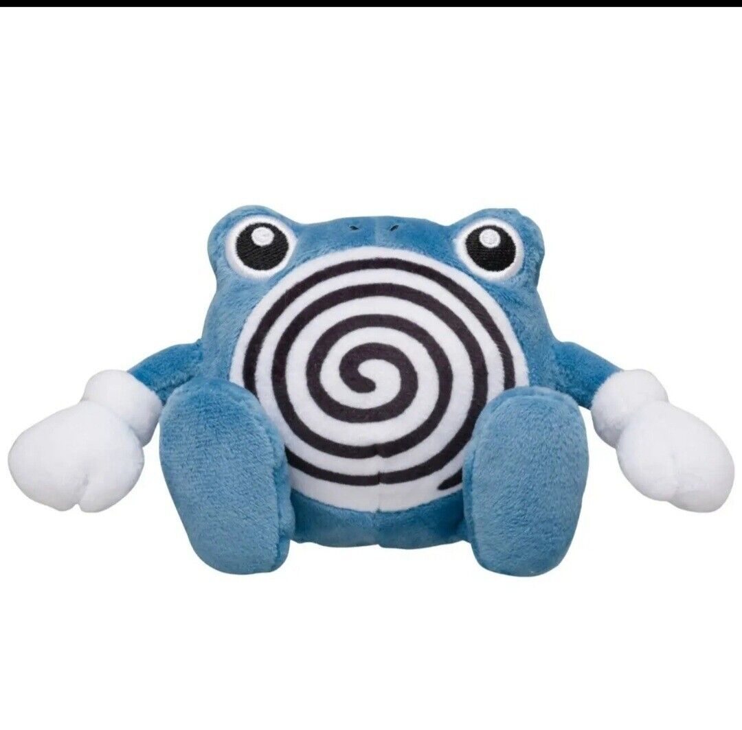Poliwhirl Pokemon Fit Plush Sitting Cuties Pokemon Center Japan Official Toy