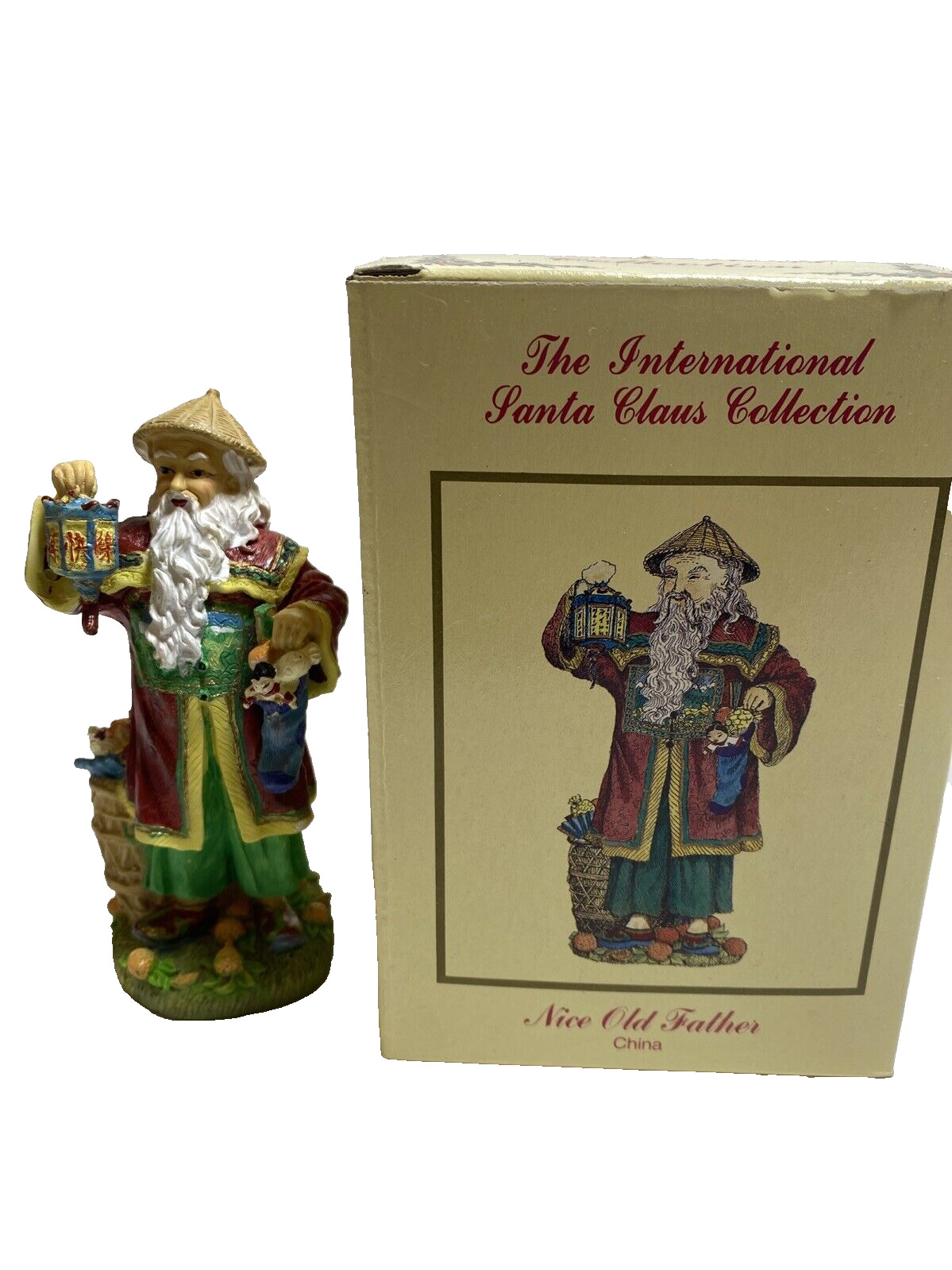 The International Santa Claus Collection Nice Old Father China Figurine