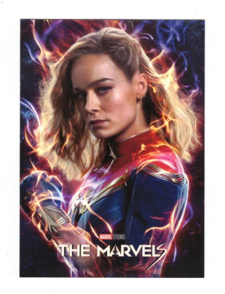 2023 Marvel Studios The Marvels 6 Card Set Card 1 Carol Danvers