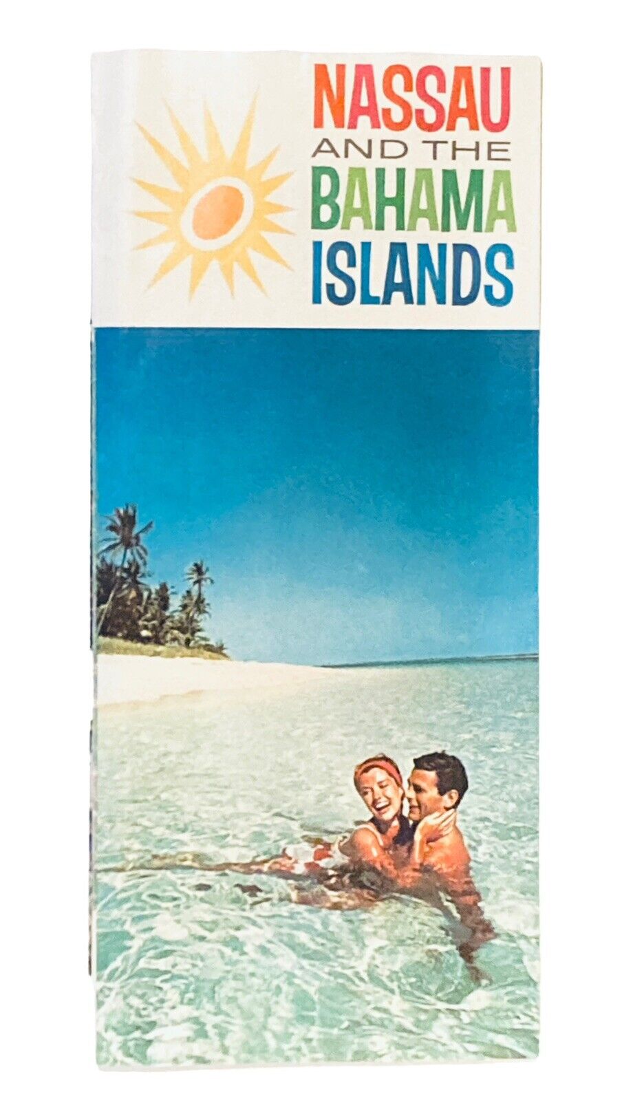1960s Nassau And The Bahama Islands Fold Out Travel Brochure MS Italia SS Bahama
