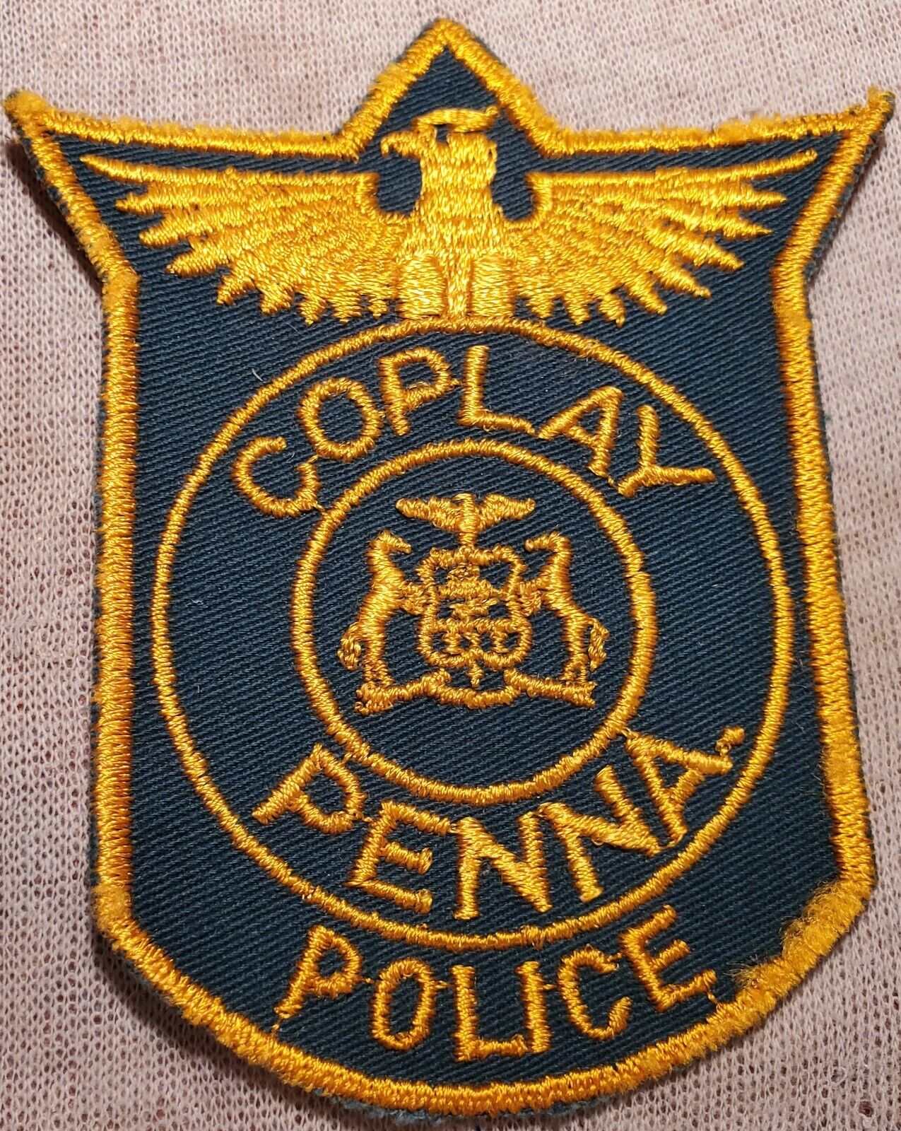 PA Vintage Coplay Pennsylvania Police Shoulder Patch