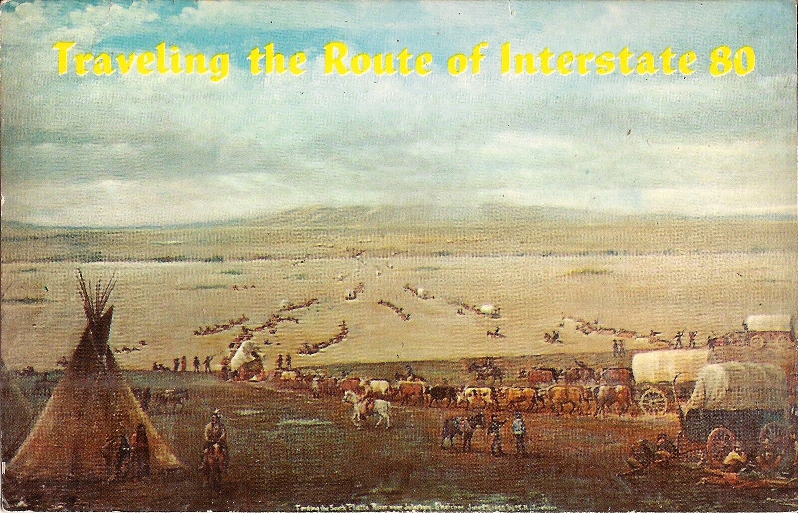 NEBRASKA - Interstate 80 in 1866 - Nebraska Historical Society