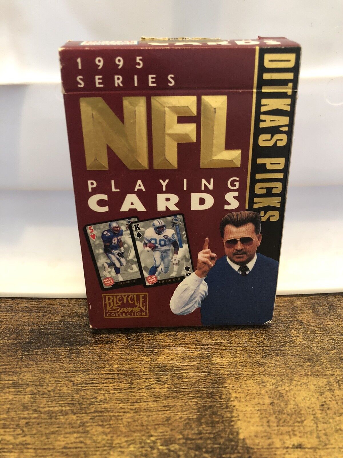 1995 Series NFL Playing Cards Ditka\'s Picks Original Lot Of HOF Players Football