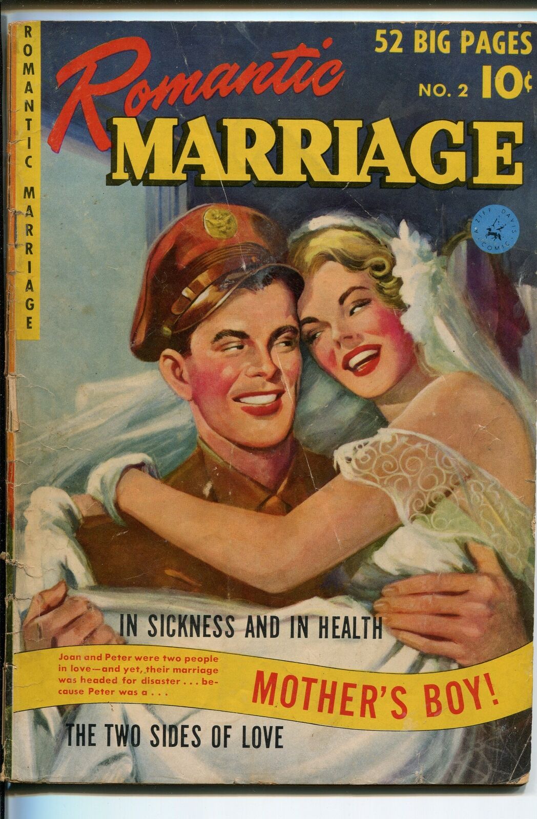 Romantic Marriage--#2--COMIC BOOK--Ziff-Davis--G