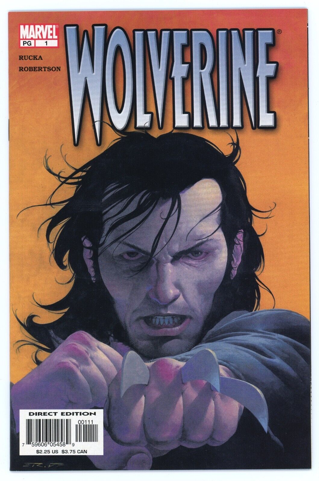 Wolverine #1 Marvel Comics 2003