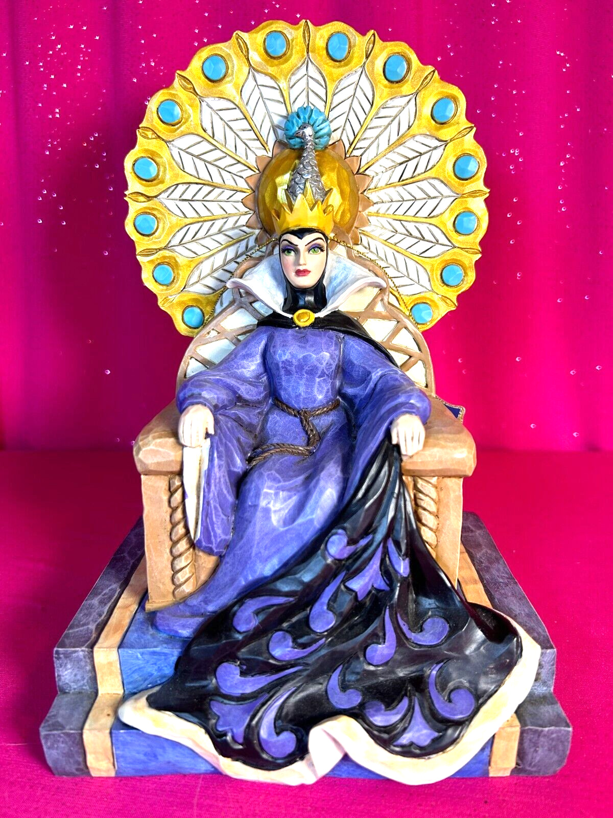 Jim Shore Disney~Evil Queen~Evil Enthroned~4043649~Snow White~New in Box