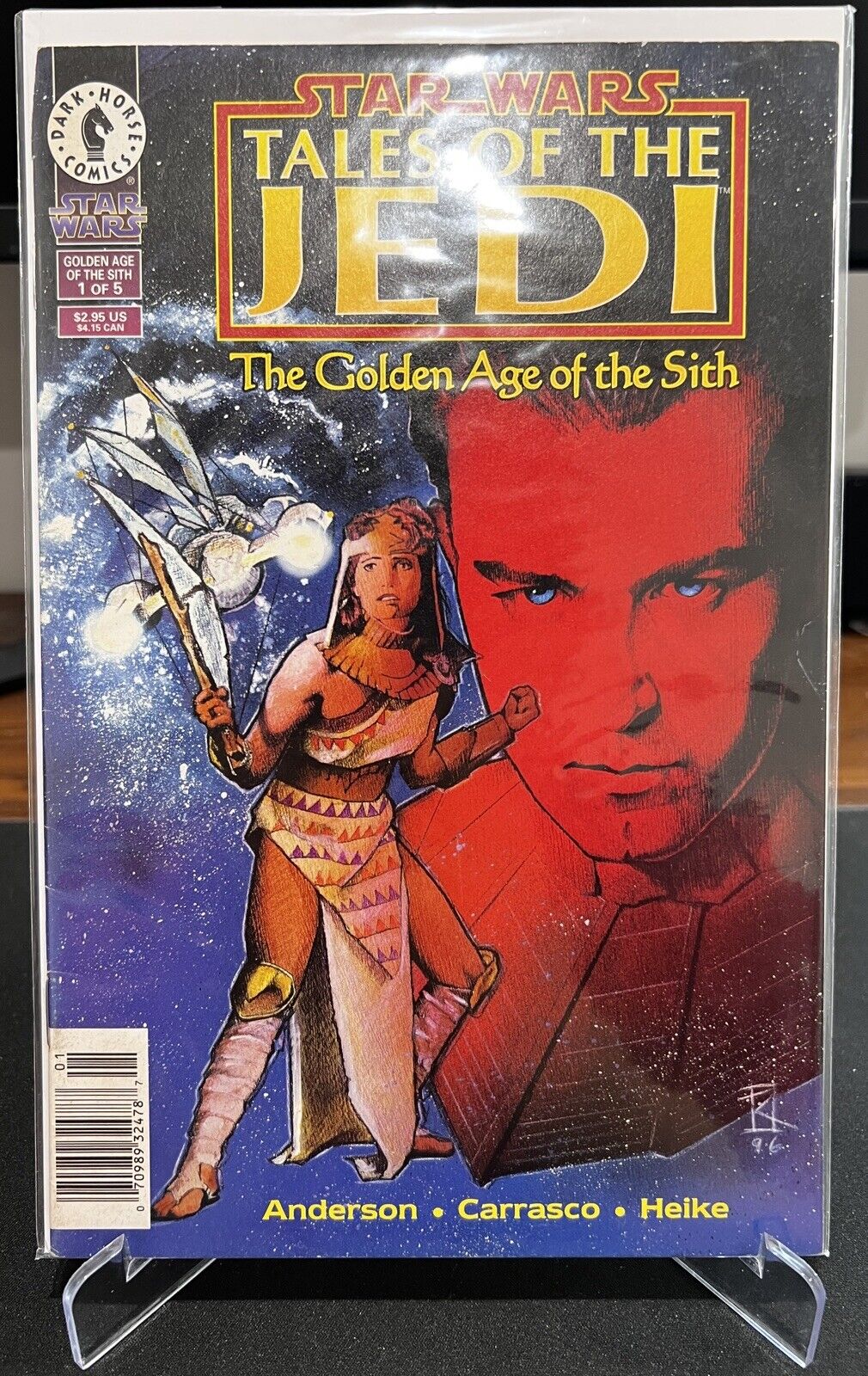 STAR WARS TALES OF THE JEDI: Golden Age of the Sith #1 (1996) *NEWSSTAND* FN-