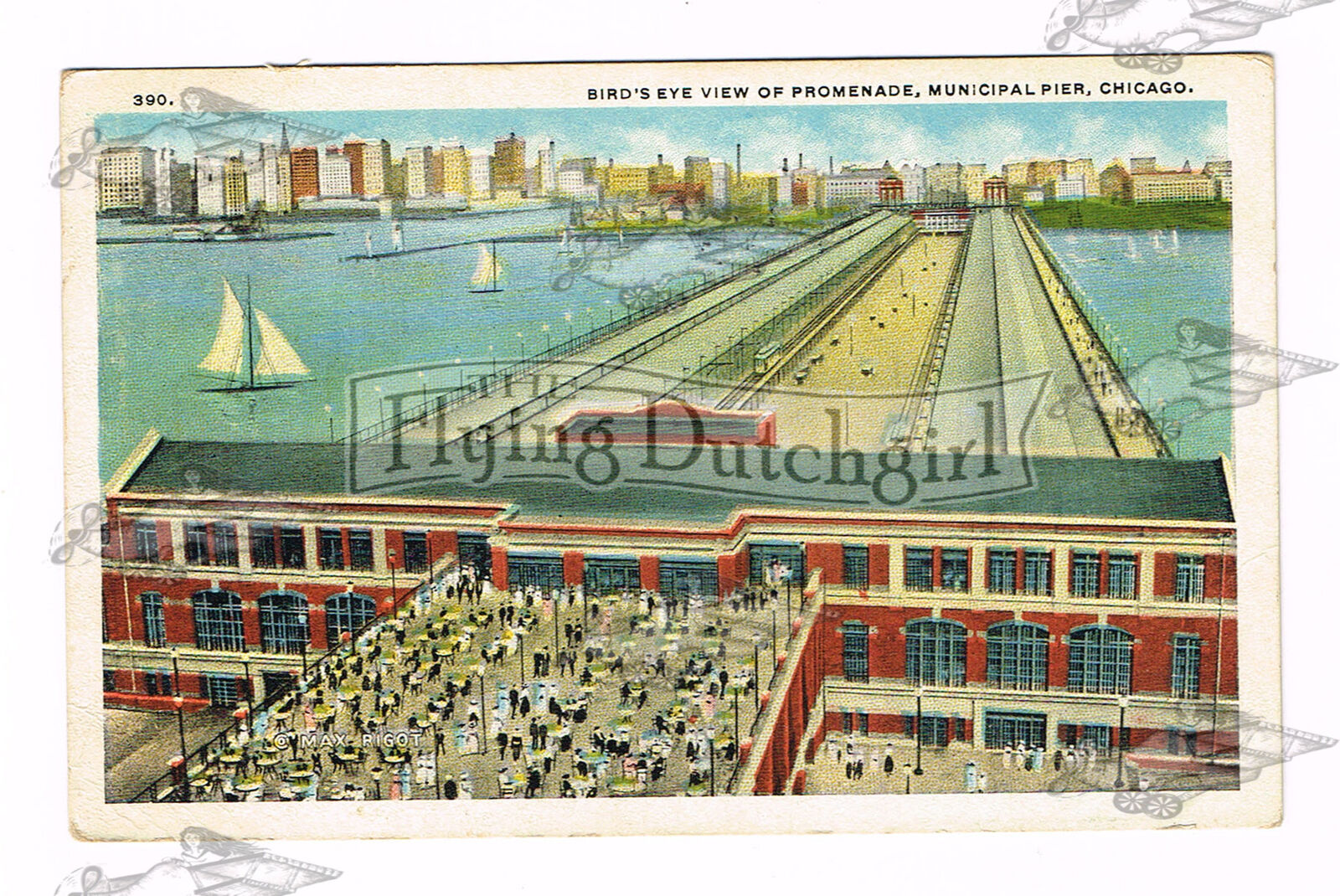 Vintage Postcard - 1921  \