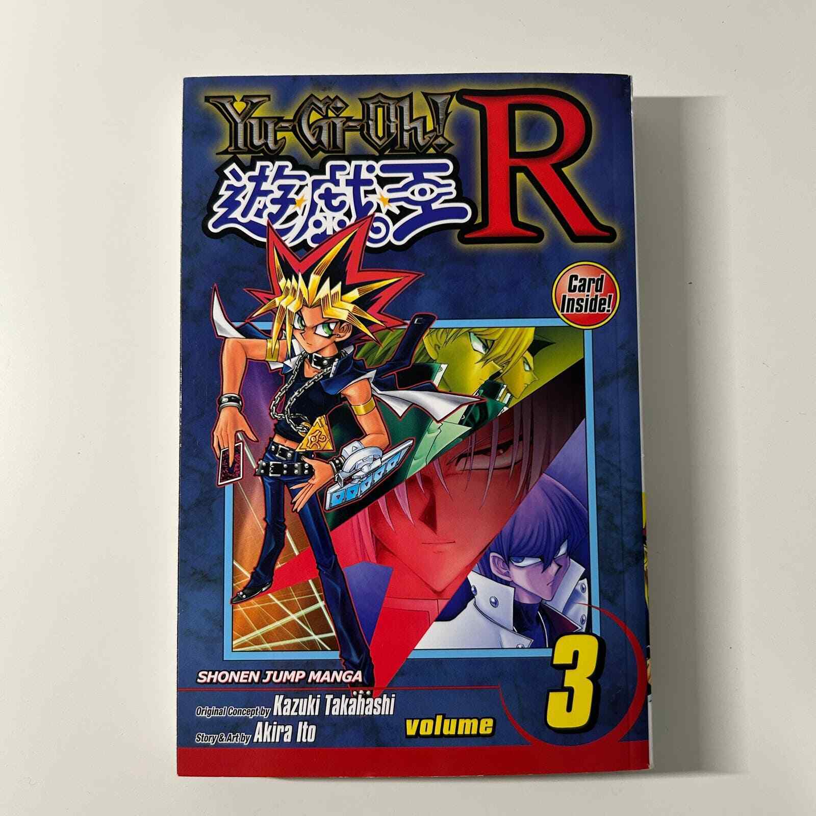 Yu-Gi-Oh R, Volume Vol. 3 by Akira 2009 English Shonen Jump Manga No Card