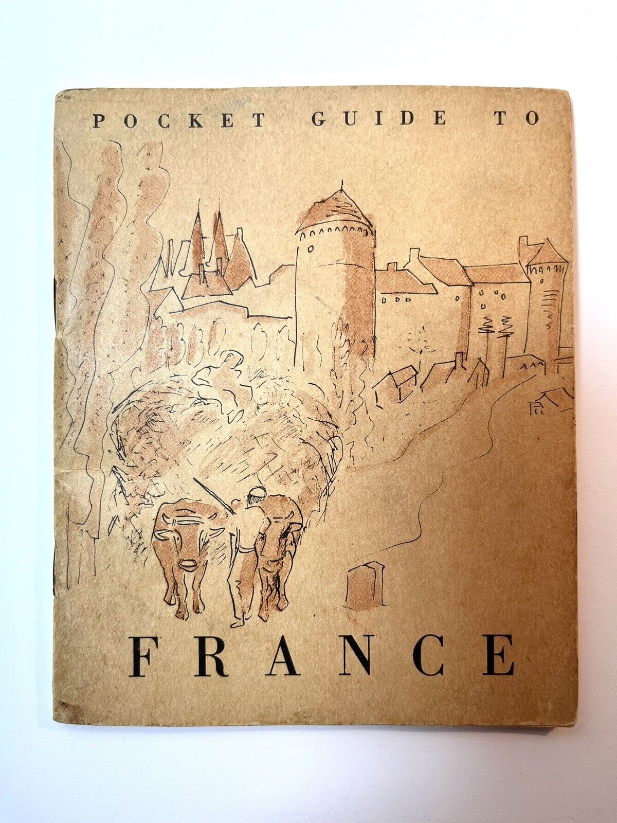 1944 Pocket Guide to France - For World War II US Soldiers Occupied France