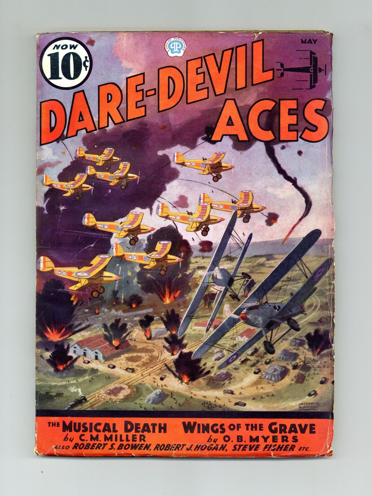Dare-Devil Aces Pulp May 1936 Vol. 13 #2 VG/FN 5.0