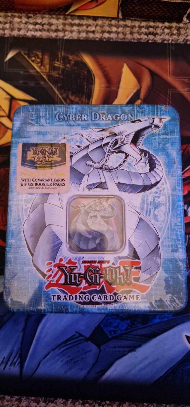 Yugioh GX Cyber Dragon 2006 Tin Sealed Read Description 
