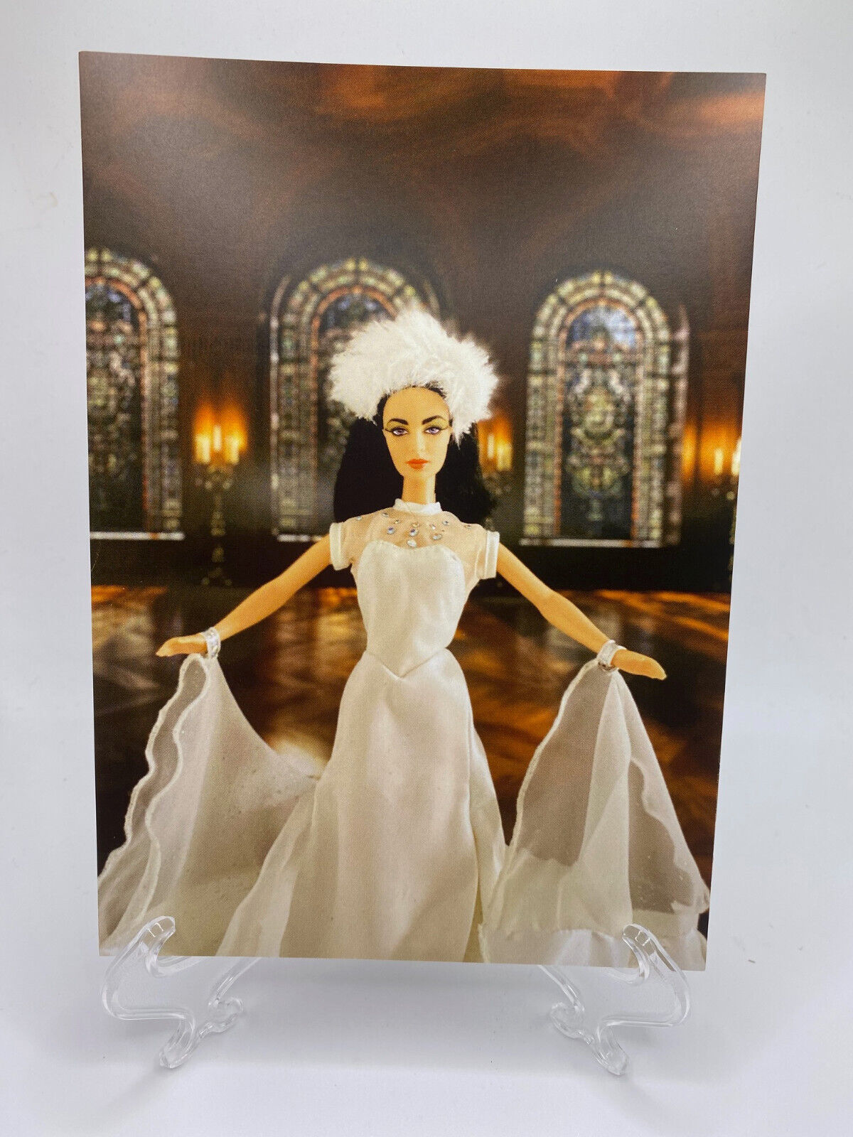 Brand New Ballroom Dancing Barbie Art Print/Postcard