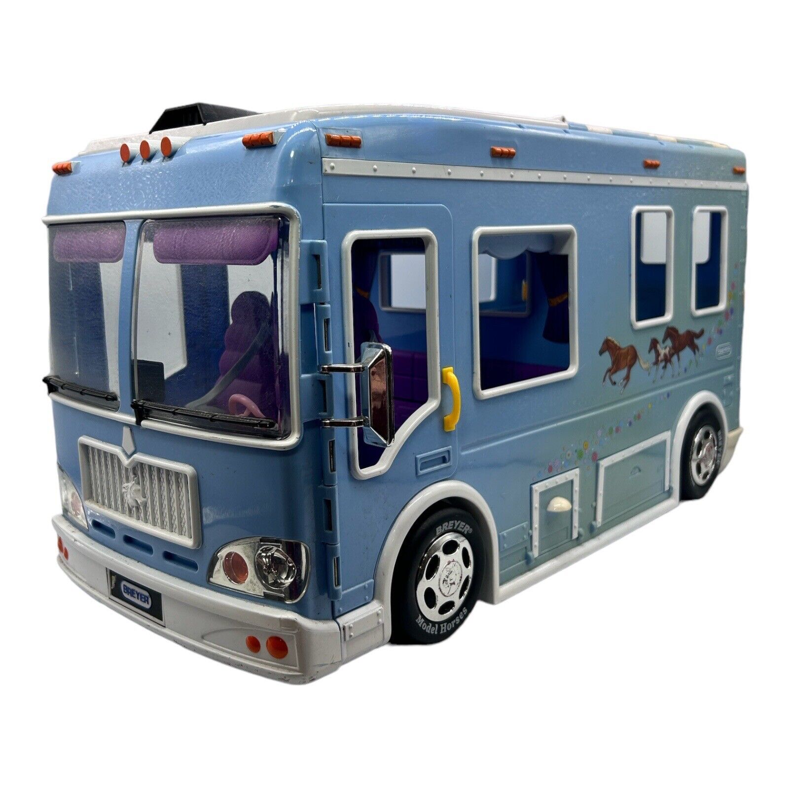 Breyer Horse Cruiser Trailer Van RV Motorhome 2008 Blue Camper Toy