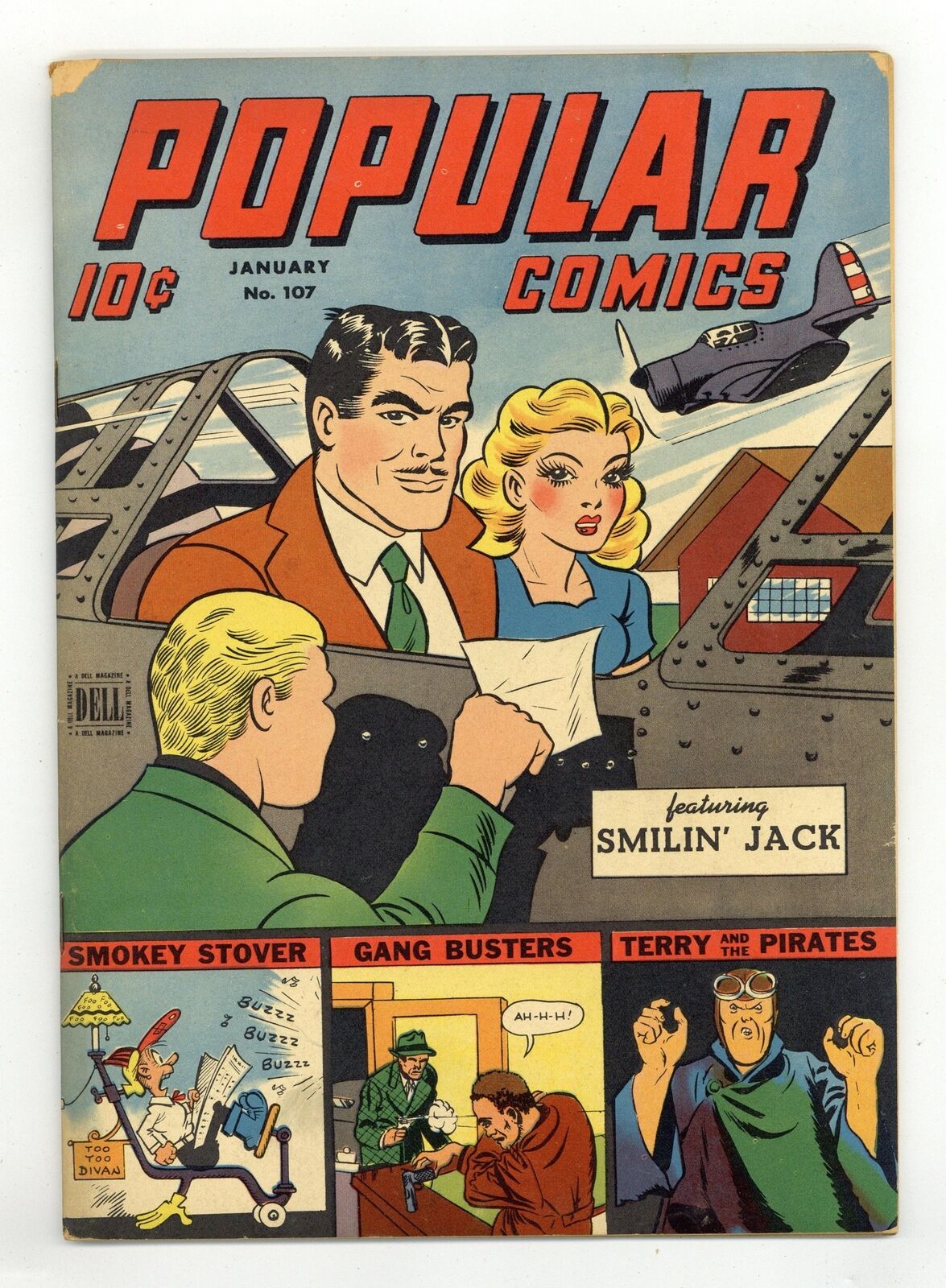 Popular Comics #107 VG+ 4.5 1945
