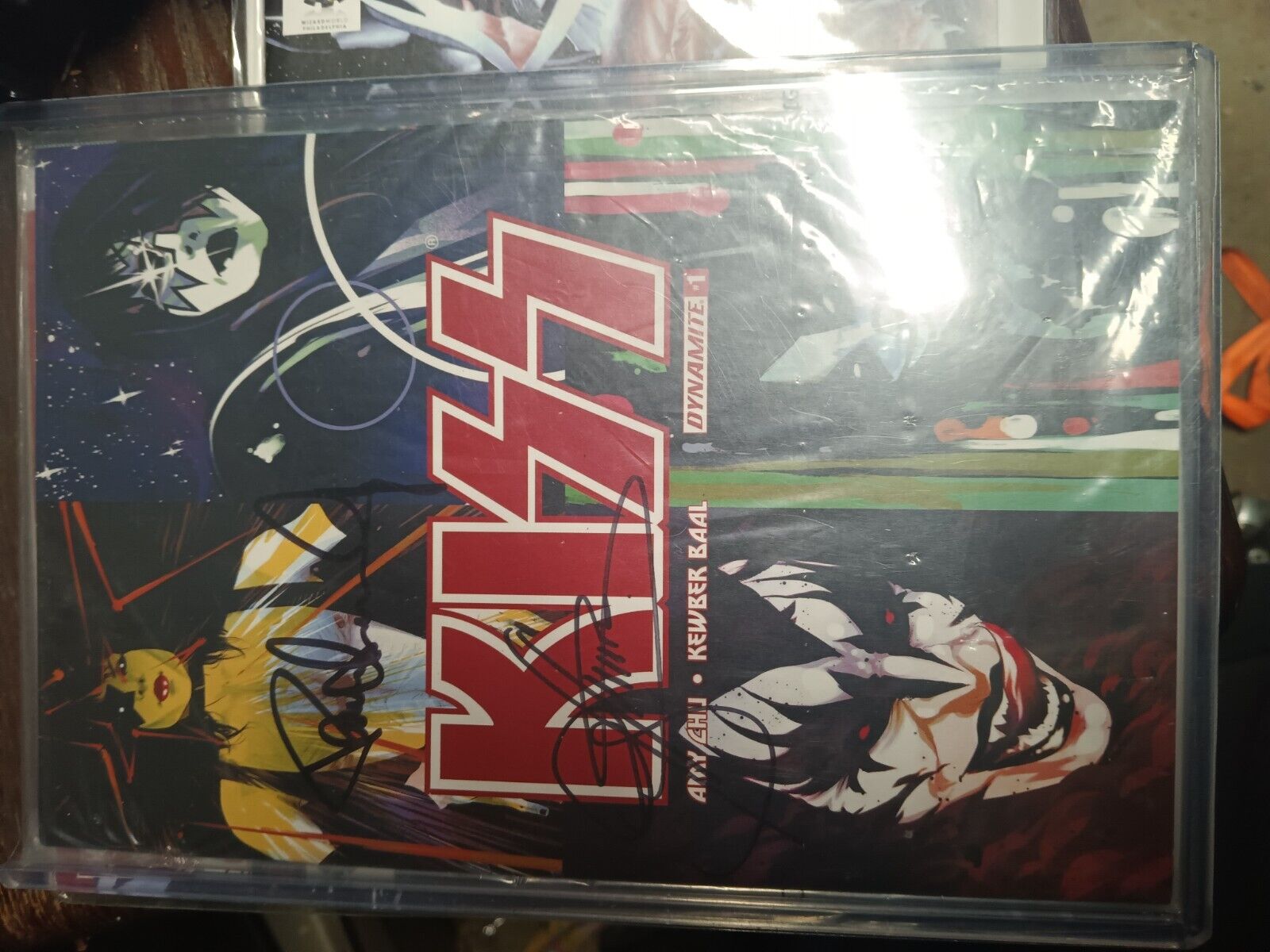 Dynamite Comics #1 KISS AUTOGRAPHED / SIGNED by Gene Simmons & Paul Stanley
