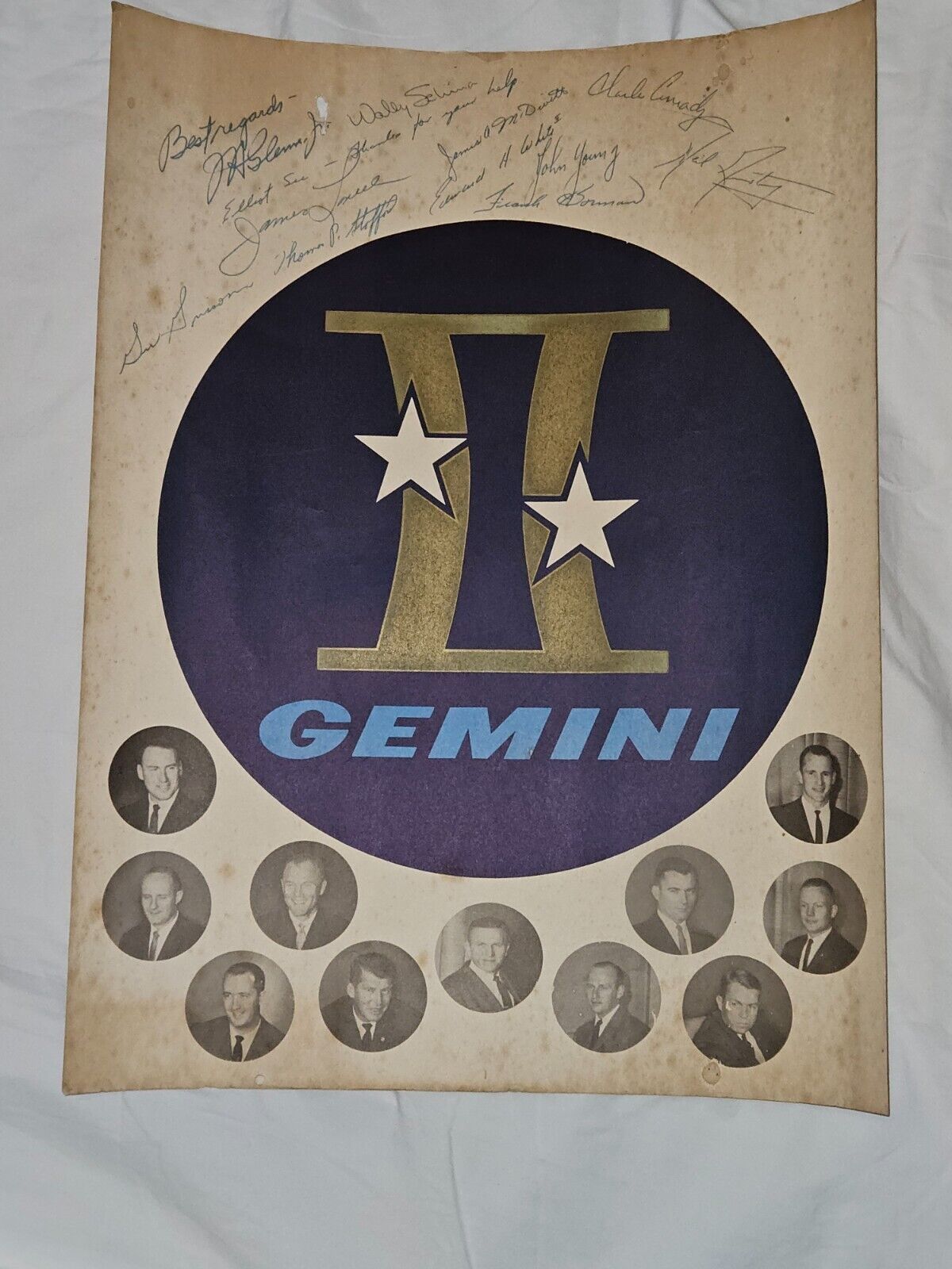 NASA Gemini Poster 1960s