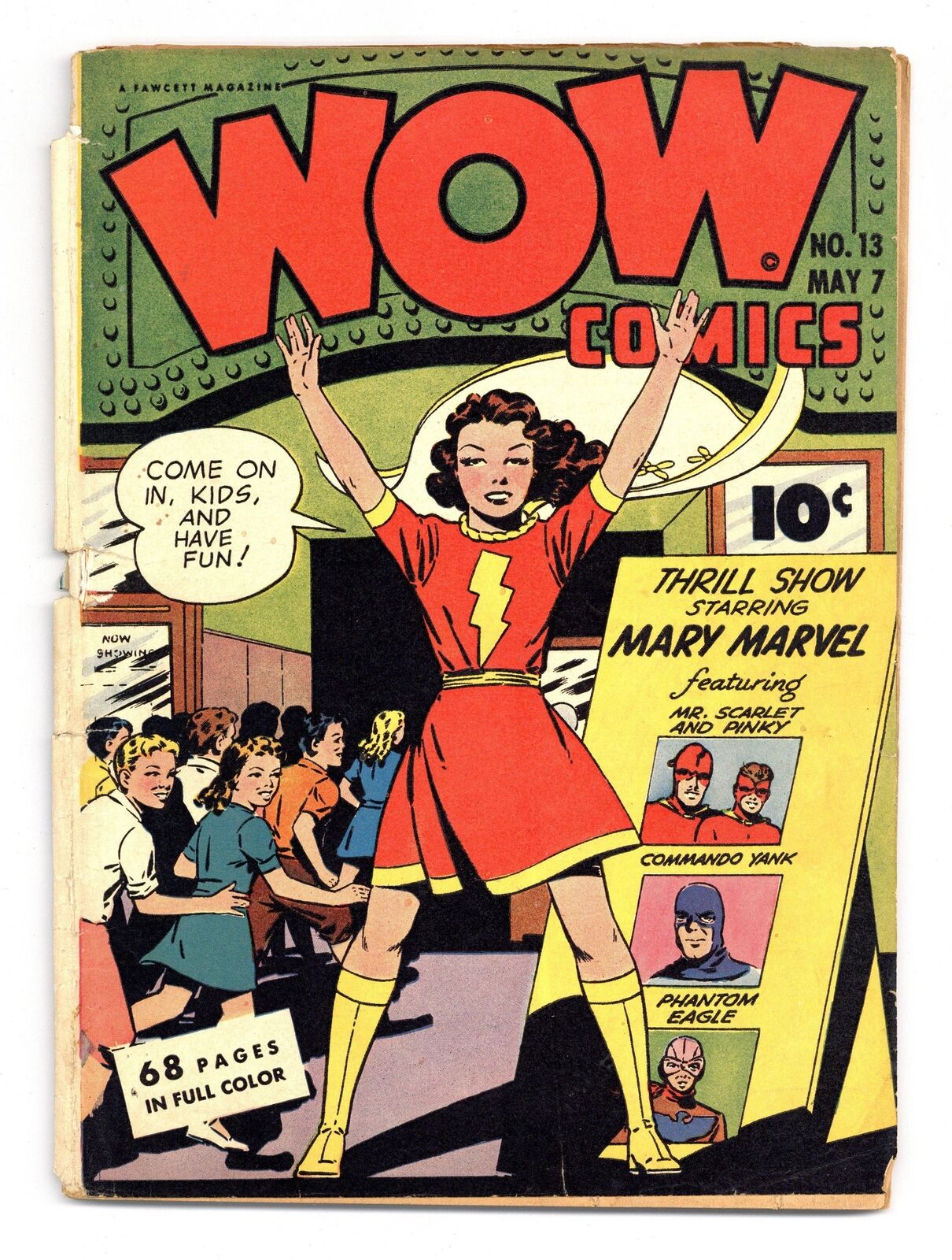 Wow Comics #13 FR 1.0 1943