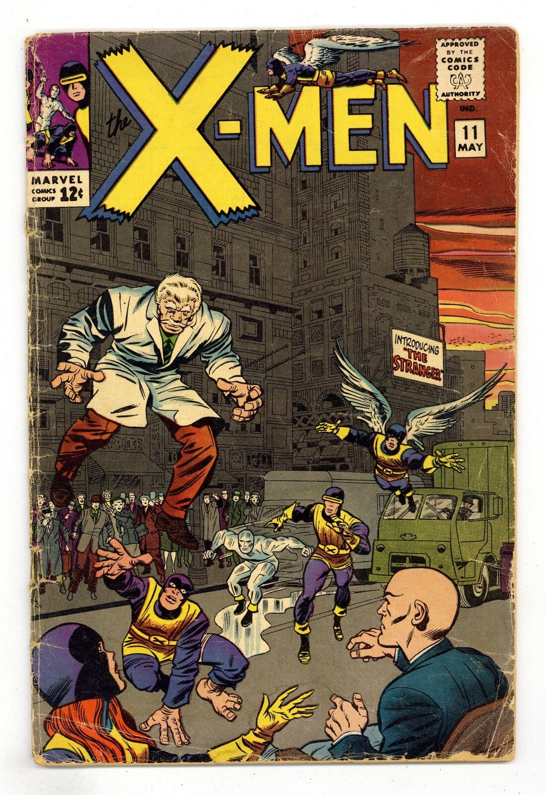 Uncanny X-Men #11 GD 2.0 1965 1st app. The Stranger