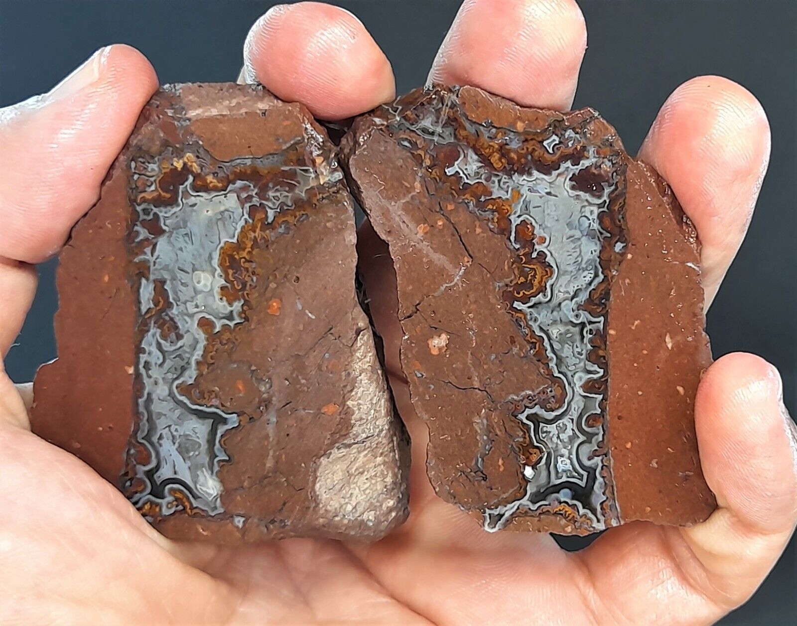 175g/0.38 lb thunderegg agate stone, cubuk ankara, collectible gemstone, rock