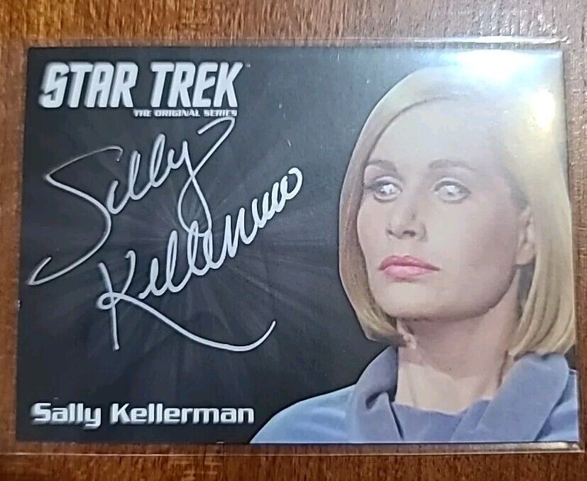 2018 Star Trek TOS Captains Collection Silver Autograph Sally Kellerman \